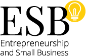 Logo oficial de la certificación Entrepreneurship and Small Business ESB