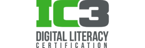 Logo de IC3 Digital Literacy